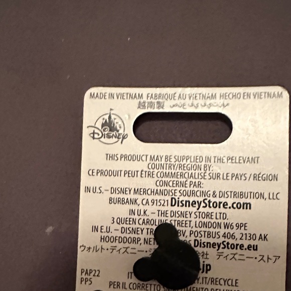 Disney Rock 'n' Roller Coaster Pin with Red and Black Accents - Picture 3 of 3